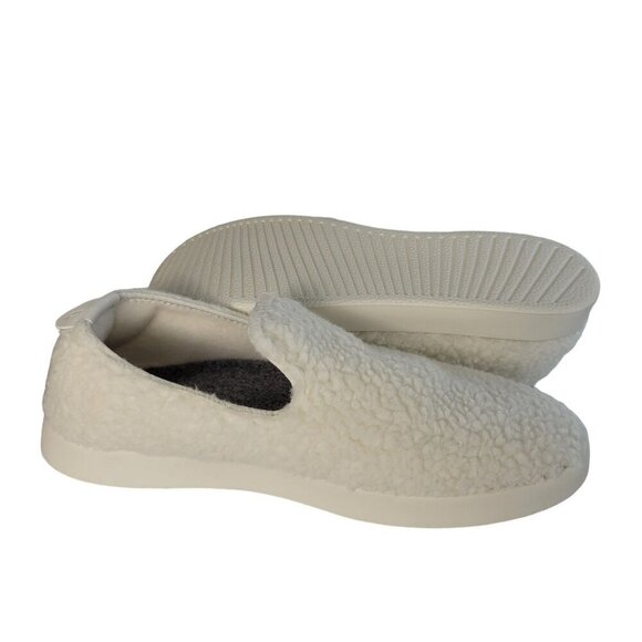 Allbirds Wool Lounger Fluff Natural White Merino Slip On Soft Cozy Boho - Picture 1 of 10